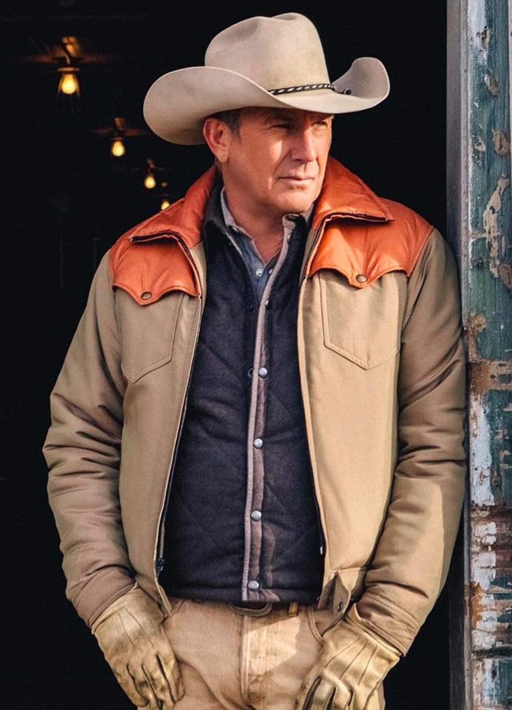 John Dutton Cotton Jacket Yellowstone