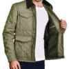 John Dutton Green Quilted Jacket Yellowstone