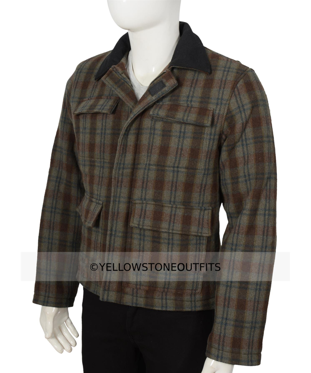 John Dutton Plaid Jacket Yellowstone