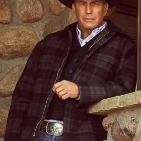 John Dutton Plaid Jacket Yellowstone