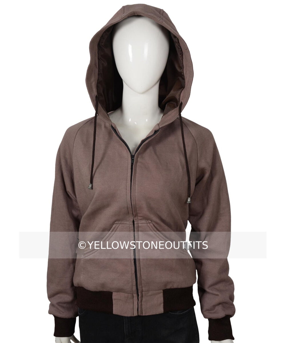 Kelsey-Chow-Yellowstone-Monica-Dutton-Hoodie-Jacket