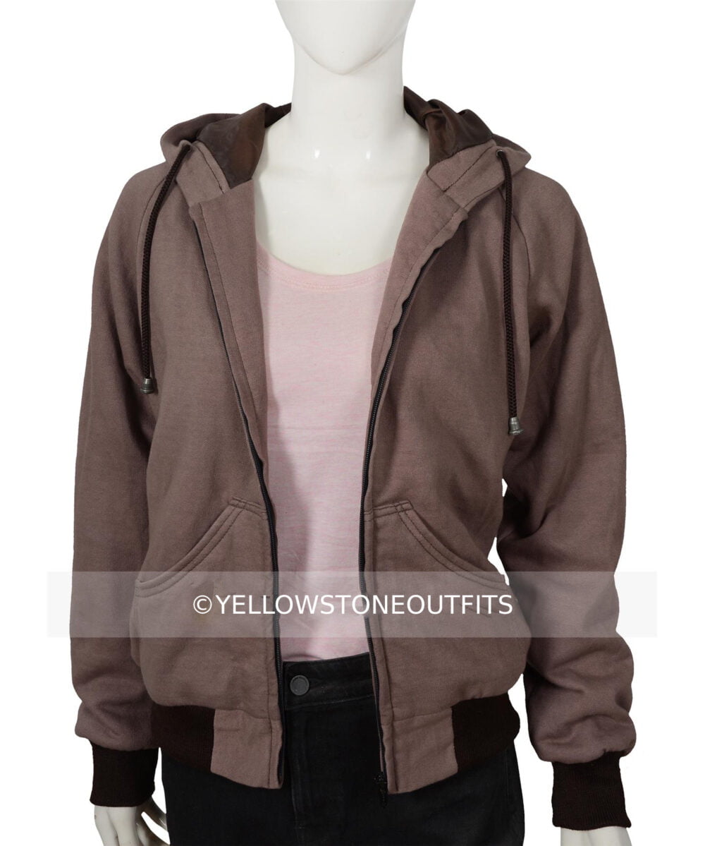 Kelsey-Chow-Yellowstone-Monica-Dutton-Hoodie-Jacket