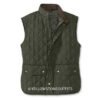 John Dutton Green Quilted Vest | Kevin Costner Yellowstone