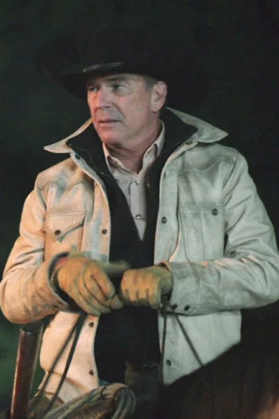 Yellowstone Season 5 | John Dutton White Jacket