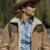 Yellowstone S5 Kayce Dutton Suede Leather Jacket outfits