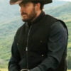 cole-hauser-yellowstone-rip-wheeler-black-vest-yellowstone-outfits