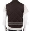 John Dutton Brown Quilted Vest Yellowstone