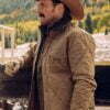 josh-John Dutton Quilted Jacket | Josh Lucas Yellowstone-john-dutton-quilted-jacket-yellowstone-outfits