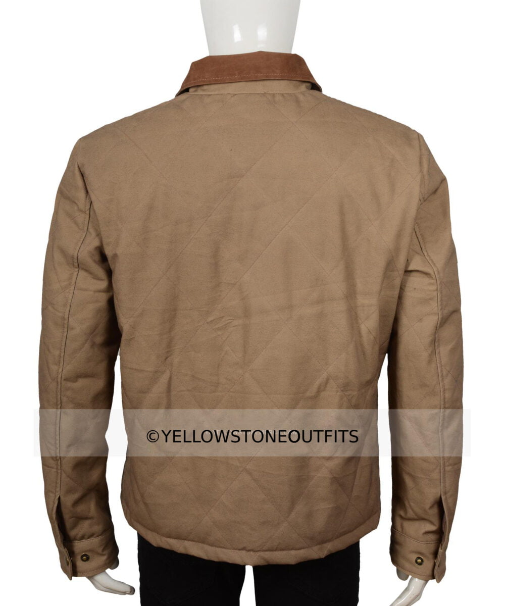 John Dutton Quilted Jacket | Josh Lucas Yellowstone