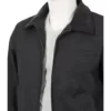 John Dutton Black Bomber Cotton Jacket Yellowstone