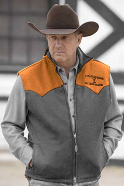 John Dutton Custom Design Vest Yellowstone