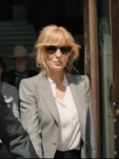Yellowstone Season 5 Beth Dutton Grey Blazer