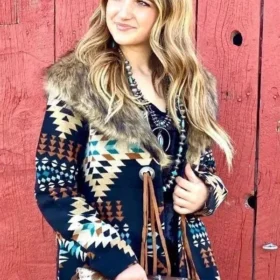 Yellowstone Beth Dutton Tribal Coat