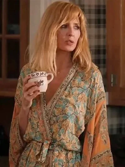 Yellowstone S05 Beth Dutton Floral Robe