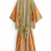 Yellowstone S05 Beth Dutton Floral Robe